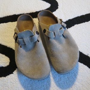 Birkenstock Suede Clogs